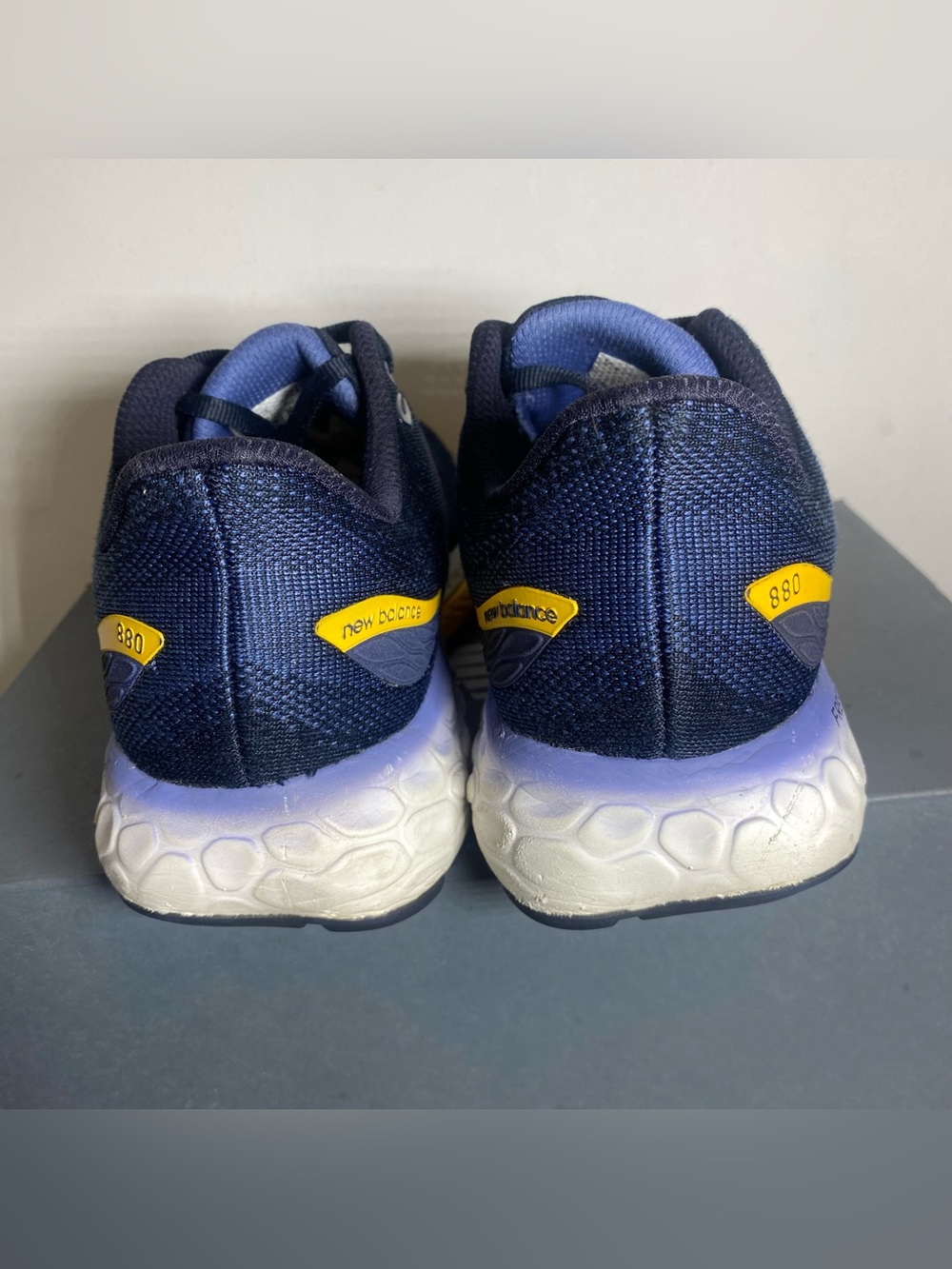New Balance Women’s Fresh Foam 880v12 Blue Running Shoes Wide Width - Picture 6 of 7